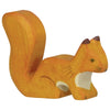 Squirrel, standing, orange