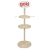 Goki wooden display stand for push-along animals and hobby horses