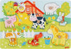 Farm animals, lift-out puzzle