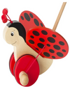 Push-along animal, ladybird Florah