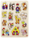 Lift out puzzle, rooster, pig, ... - Goki AustraliaGoki Australiagoki