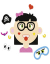 Magnetic game, funny faces girl - Goki AustraliaGoki Australiagoki