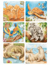 Mini - puzzle Australian animals / SET of 36 puzzles - Goki AustraliaGoki Australiagoki